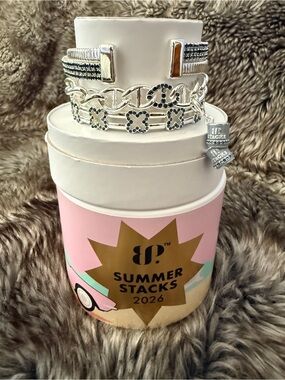 Summer Stacks 2026 - Stacks On Stacks Silver Bracelet Set